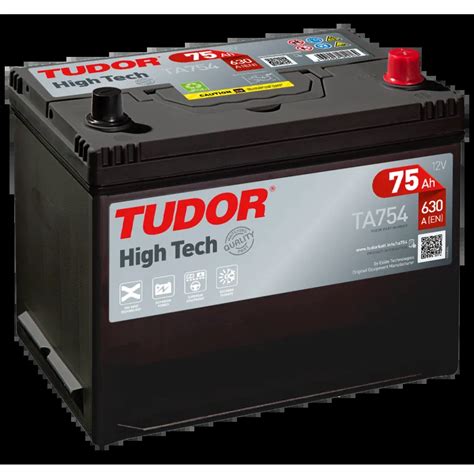 Tudor TA754. Car battery Tudor 75Ah 12V 